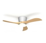 Amazon: Ventilateur de plafond Lumisky Aliya - LED, D132cm, effet bois, dimmable à 89,99€ (au lieu de 100€)