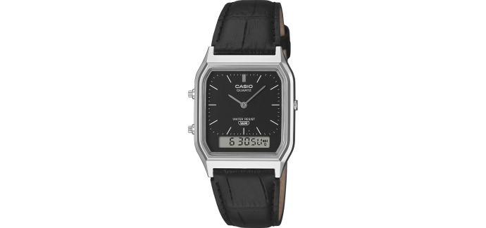 Amazon: Montre Casio AQ-230EL-1AEF Analogique-Digital Quartz à 41,95€ (au lieu de 59,28€)