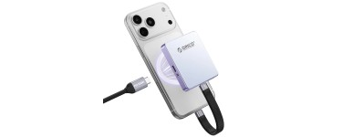 Amazon: Boîtier SSD magnétique Orico M.2 NVMe - Bleu, M.2 2230/2242, PD100W à 15,59€