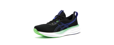 Decathlon: Chaussure running Asics Gel Pulse 17 - Noir & Vert, tailles 40-47 à 41,99€ (au lieu de 59,99€)