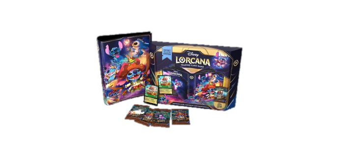 Micromania: Lorcana Coffret Collector Stitch Mer Azurite (TCG) à 19,99€ (au lieu de 49,99€)