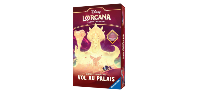 Micromania: Coffret Lorcana Disney Quête Vol au Palais (Jeu de cartes) à 19,99€ (au lieu de 59,99€)