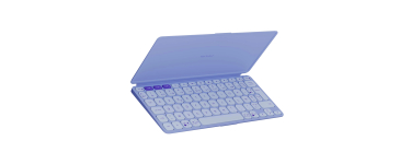 Amazon: Clavier Logitech Keys-To-Go 2 - Bluetooth, coque intégrée, Lilas à 49,99€ (au lieu de 71,70€)