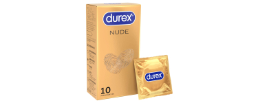 Amazon: Lot de 10 préservatifs Durex Nude à 4,03€ (au lieu de 7,12€) (via prévoyez et économisez)