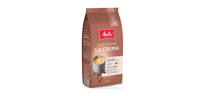 Amazon: Café en grains Melitta BellaCrema La Crema - 2x1kg à 25,90€ (au lieu de 28,78€)