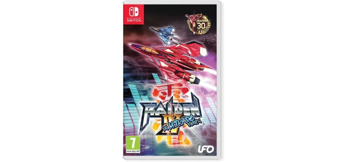 Amazon: Raiden IV X Mikado Remix sur Nintendo Switch à 19,99€ (au lieu de 26,99€)
