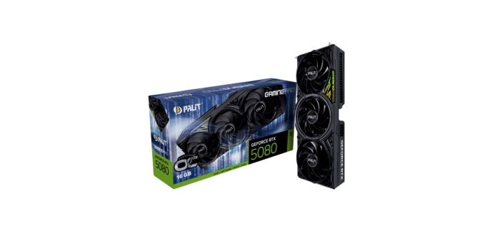 JoyBuy: Palit GeForce RTX 5080 GamingPro V1 - 16 Go à 1149€ (au lieu de 1449€)