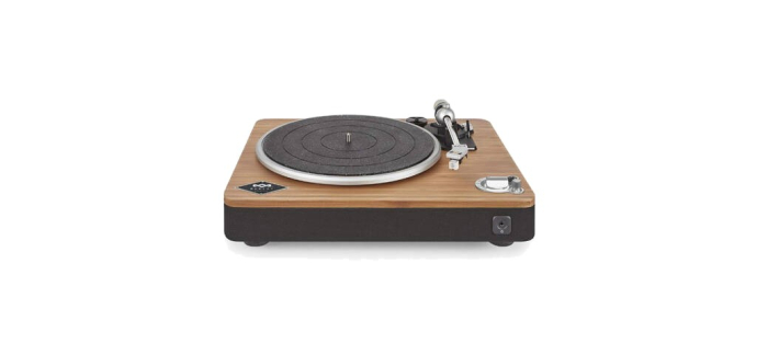 JoyBuy: House of Marley Stir It Up Wireless Platine vinyle Bluetooth, 2 vitesses, préampli intégré, cellule