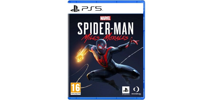 Amazon: Marvel's Spider-Man Miles Morales sur PS5 à 29,99€