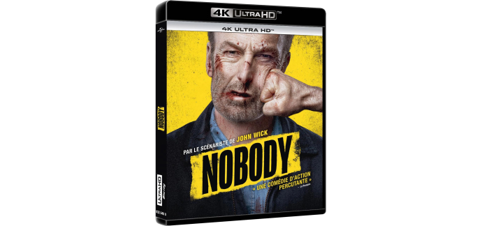 Amazon: Blu-Ray 4K - Nobody à 14,99€ (au lieu de 19,5€)