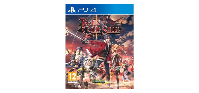 Amazon: The Legend of Heroes Trails of Cold Steel II (PS4) à 14,99€ (au lieu de 39,99€)