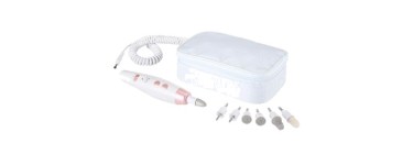 LIDL: CIEN BEAUTY Set de manucure/pédicure - 7 embouts saphir, 2000-4600 tr/min à 6,99€