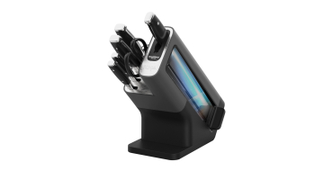 Amazon: Bloc de couteaux Ninja Foodi StaySharp - Affûteur intégré, 6 couteaux à 129,99€ (au lieu de 150€)