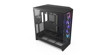 Amazon: Boîtier PC NZXT H9 Flow RGB (2025) - ATX, double chambre, verre trempé, ventilateurs F420 RGB et F12