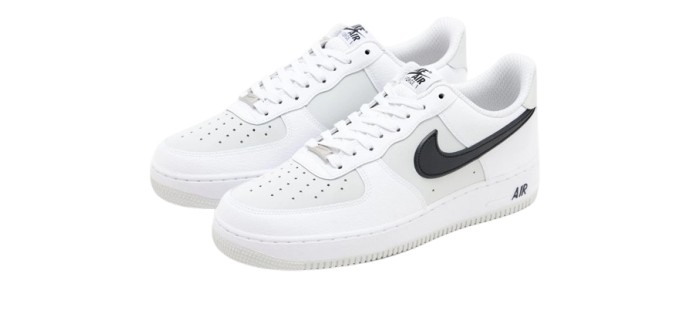 JD Sports: Baskets Nike Air Force 1 Low - Cuir premium, amorti Air, coloris blanc à 80€ (au lieu de 130€)