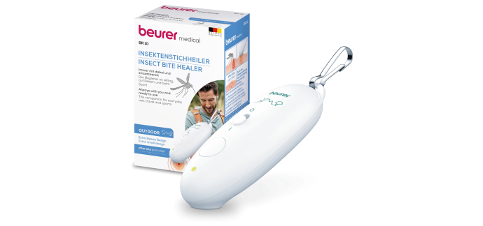 Amazon: Beurer BiteX BR 10 stylo chauffant anti-démangeaisons à 16,99€ (au lieu de 26,89€)