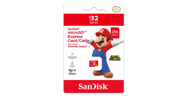 Amazon: Carte Mémoire Micro SD Express SanDisk 256 Go à 46,04€ (au lieu de 55€)