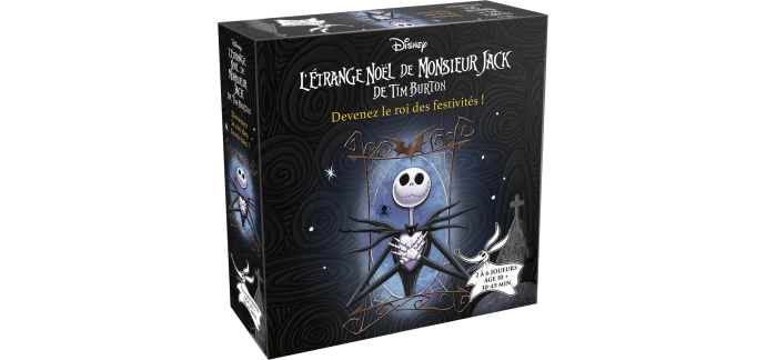 Amazon: Jeu de société Asmodée - L'Étrange Noël de Monsieur Jack à 16,5€ (au lieu de 33,58€)