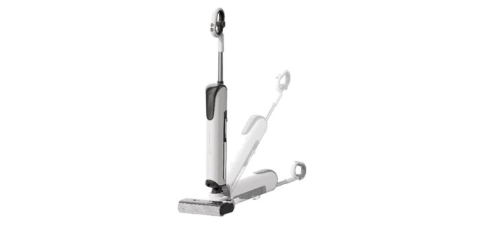 JoyBuy: Uwant D100 - Aspirateur eau et poussière 17 000 Pa, stérilisation LED, auto-nettoyage à 159,99€