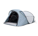 Decathlon: Tente de Camping Instantanée Quechua 2 Seconds XL Fresh & Black - 2 Places, Double Toit à 109,99€