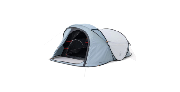 Decathlon: Tente de Camping Instantanée Quechua 2 Seconds XL Fresh & Black - 2 Places, Double Toit à 109,99€