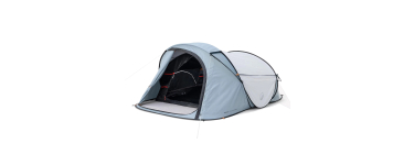 Decathlon: Tente de Camping Instantanée Quechua 2 Seconds XL Fresh & Black - 2 Places, Double Toit à 109,99€