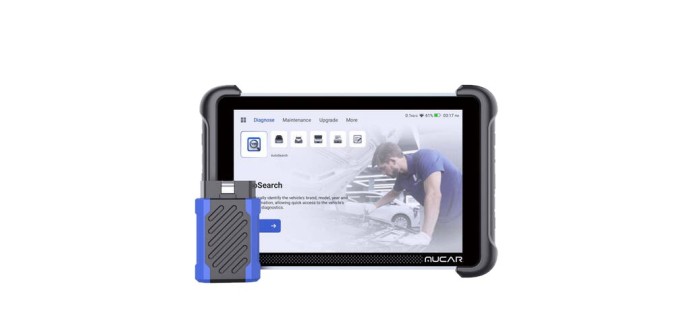 JoyBuy: MUCAR 892BT Scanner OBD2 pro - codage ECU, tests bidirectionnels, CAN-FD & DoIP, tablette 8" à 438,9
