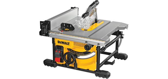 Amazon: Scie à table compacte Dewalt DWE7485-QS 210 mm à 399,92€ (au lieu de 490€)