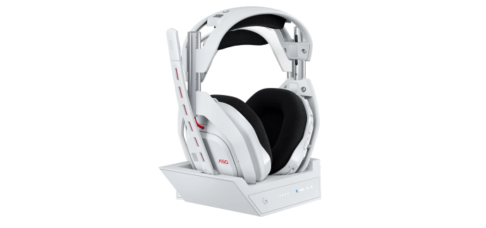 Amazon: Casque sans fil Logitech G Astro A50 Lightspeed Blanc - avec Station d'accueil à 162,99€