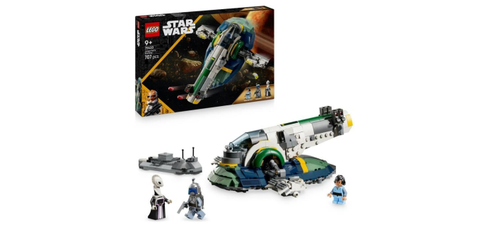 Cdiscount: Lego Star Wars Vaisseau de Jango Fett 75433 (Jouet) à 44,9€ (au lieu de 69,99€)