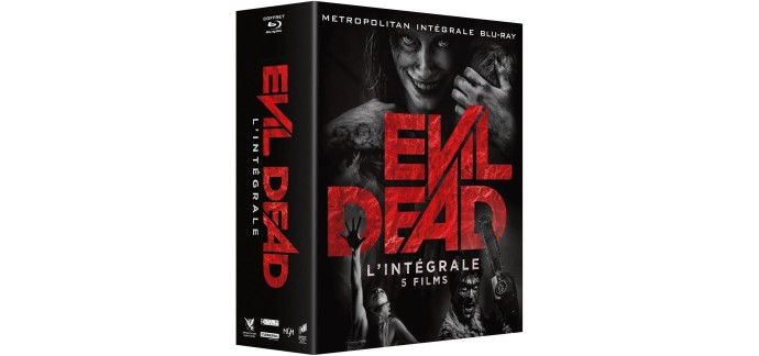 Amazon: Coffret Blu-ray Evil Dead - 5 Films à 29,99€ (au lieu de 47,99€)