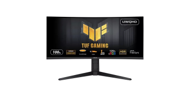 Boulanger: Ecran PC 34" ASUS VG34VQEL1A - Dalle VA incurvée, UWQHD, 100 Hz, 1 ms à 189,99€ (au lieu de 239€)