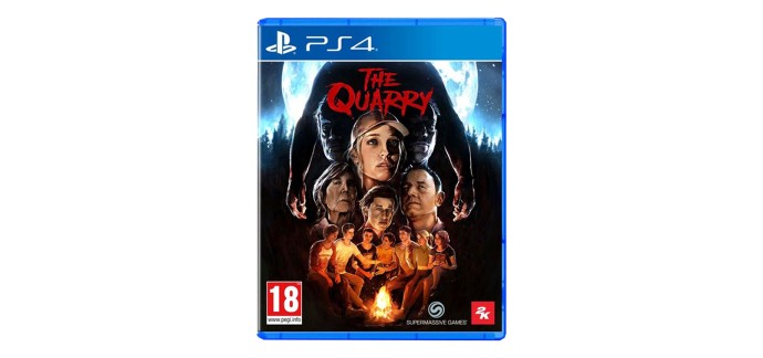 Amazon: The Quarry (PS4) à 14,99€ (au lieu de 28,79€)