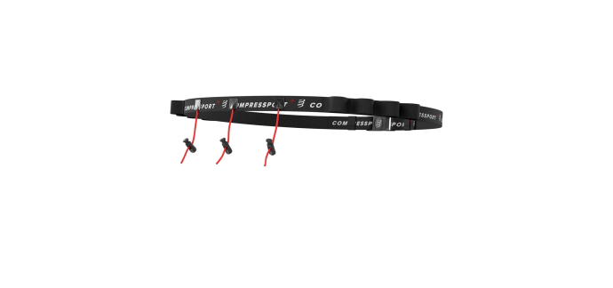 Amazon: Ceinture Porte-Dossard + Gels Compressport Course à Pied, Vélo à 6,9€ (au lieu de 10,92€)