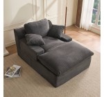JoyBuy: Chaise longue 160 cm, canapé-lit de sol sans ressorts à 163,79€ (au lieu de 299,99€)
