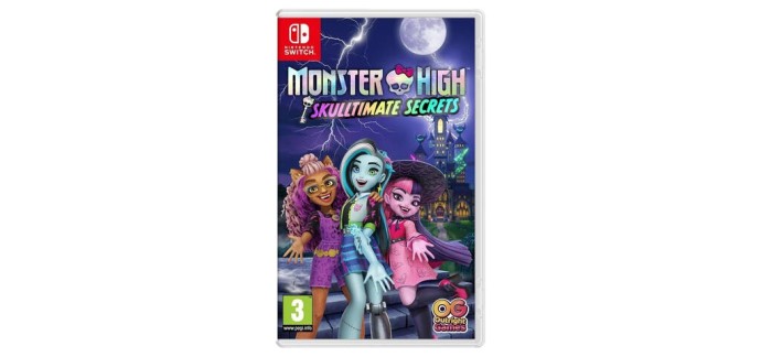 JoyBuy: Monster High Skulltimate Secrets - Nintendo Switch - Version française à 14,99€ (au lieu de 24,99€)