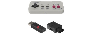 Amazon: Manette sans fil RetroBit Origin8 (Switch) à 19,99€ (au lieu de 34,99€)