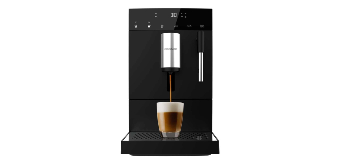 Amazon: Machine à café Cecotec Compacte - 1350W, 19 bars, broyeur 150g à 116€ (au lieu de 188,90€)