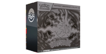 Amazon: Coffret Dresseur Elite Pokémon Nuit Noire ME05 (Cartes) à 55,99€ (au lieu de 69,99€)