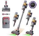 JoyBuy: Lubluelu X1000 Aspirateur balai sans fil - Station vidange auto, 2,5 L à 92,99€ (au lieu de 168,99€)