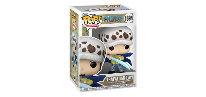Amazon: Funko Pop One Piece Trafalgar Law à 6,99€ (au lieu de 16,00€)
