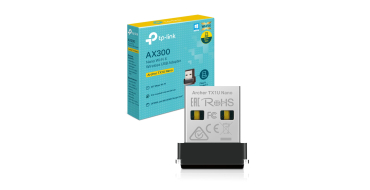 Amazon: Clé WiFi 6 TP-Link Archer TX1U Nano - USB AX300, double bande 2,4 GHz à 6,99€ (au lieu de 8,83€)