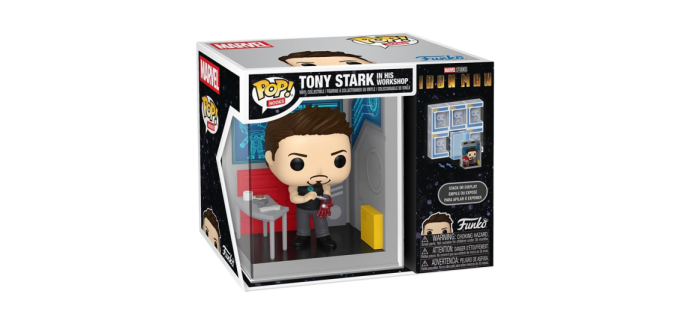 Amazon: Funko Pop Marvel Tony Stark Garage à 11,99€ (au lieu de 20€)
