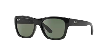 Ray-Ban: Lunettes RB4194 - Poli noir, verres Vert G-15 à 68,5€ (au lieu de 137€)
