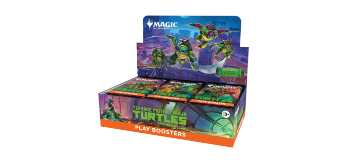 Amazon: Booster Magic The Gathering TMNT (Cartes Physiques) à 152,19€ (au lieu de 210€)