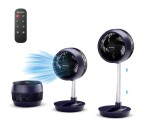 JoyBuy: AIRMATE Ventilateur de circulation d'air pliable - Moteur DC, 32 dB, 8 vitesses à 34,9€