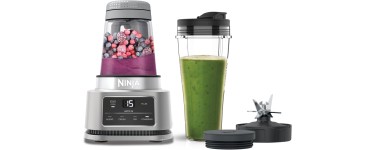 Amazon: Blender Ninja Foodi Power Nutri 2-en-1 CB100EU - 1100 W, 700+400 ml à 79,99€ (au lieu de 105€)