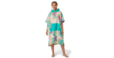 Decathlon: Poncho de Plage Surf Adulte 500 Lumi vert à 24,99€ (au lieu de 34,99€)