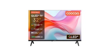 JoyBuy: TV 32" Coocaa 32CGQG40Z - QLED, Google TV, HDR10, Dolby Audio à 99,99€ (au lieu de 199€)