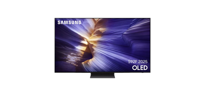 Boulanger: TV 77" Samsung TQ77S92F - OLED 4K 144Hz, HDR10+, FreeSync Premium Pro à 1438,81€ (au lieu de 1799€)